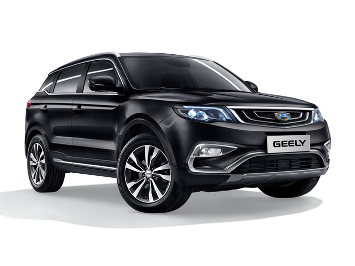 Geely Atlas Черный