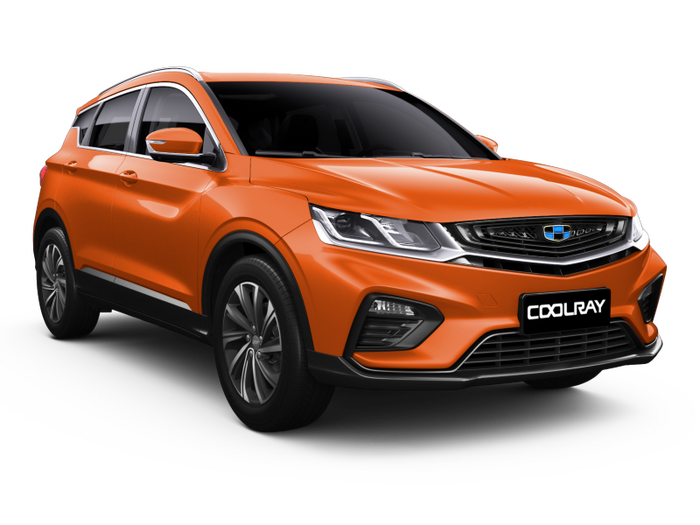 Geely Coolray Оранжевый